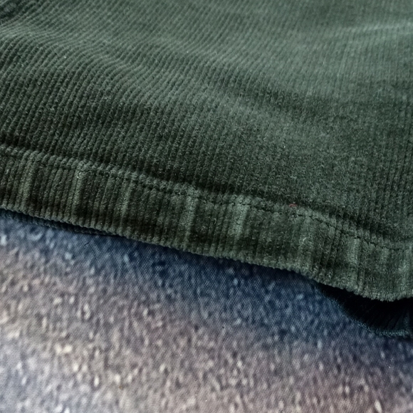 Vintage BILL BLASS Corduroy Green Mom Jeans STRETCH\ - Picture 9 of 9